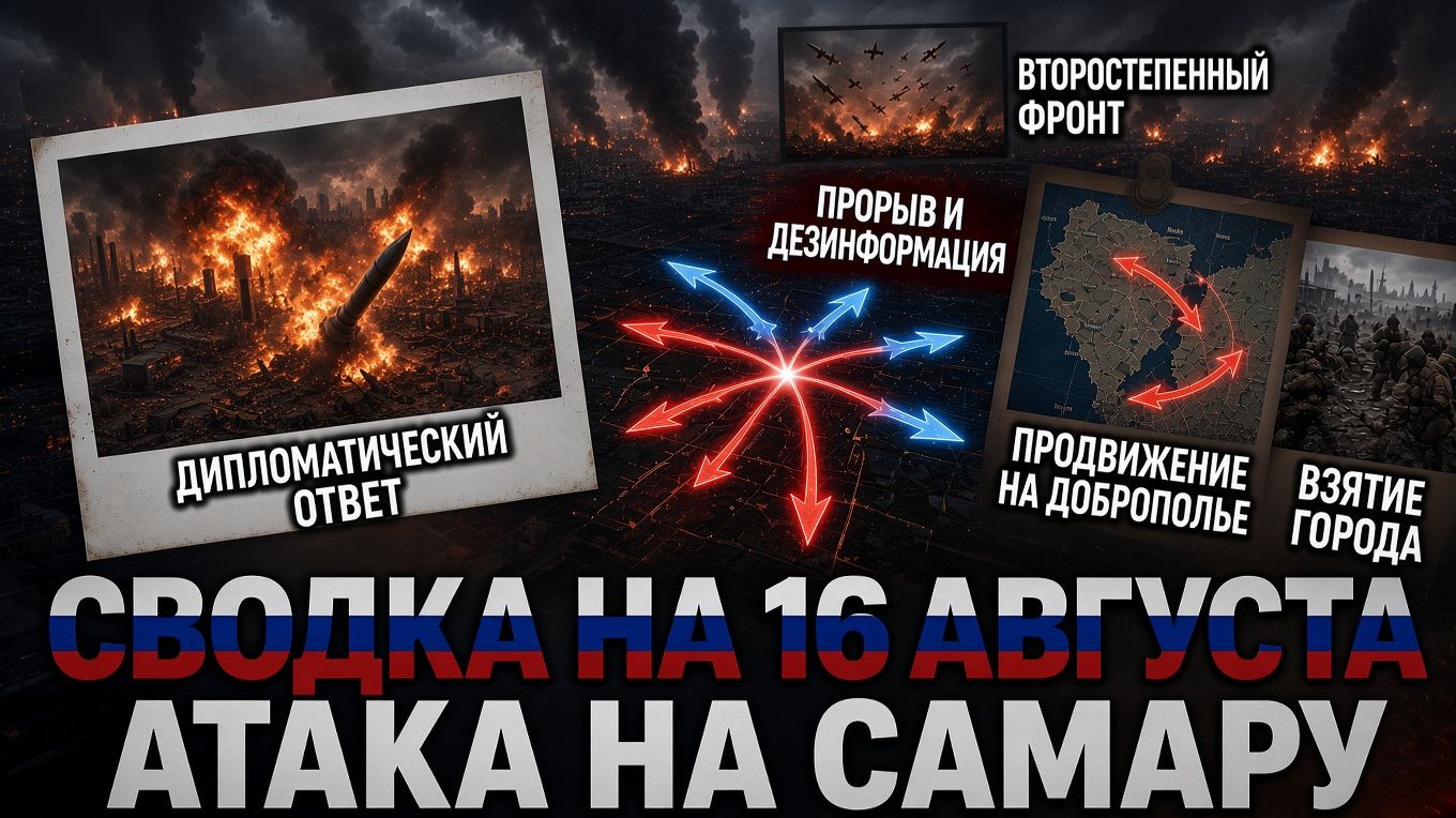 СВОДКА БОЕВЫХ ДЕЙСТВИЙ НА 16 АВГУСТА, КАРТА СВО СЕГОДНЯ, НОВОСТИ , СВО НА УКРАИНЕ 2026 ЮРИЙ ПОДОЛЯКА