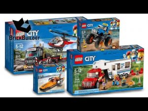 Компиляция всех наборов LEGO City Traffic 2018: Ускоренная сборка для коллекционеров