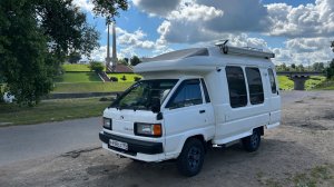 Toyota lite ace camper с самодельной мебелью