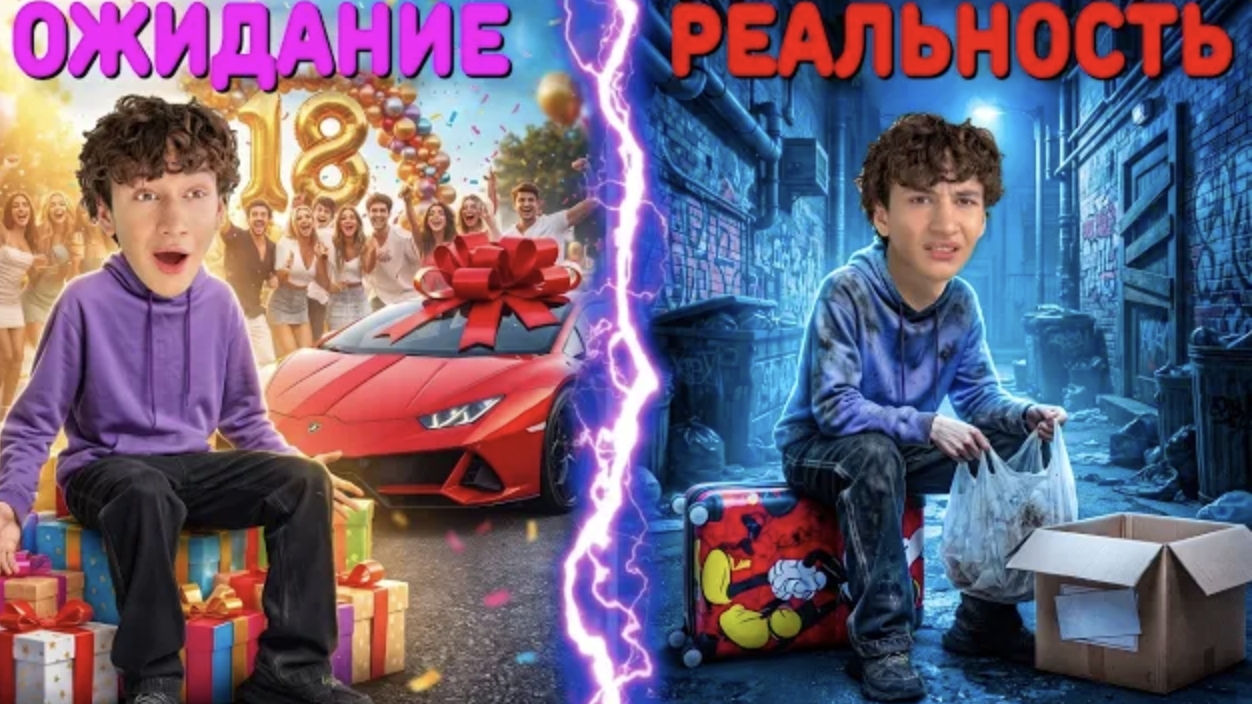 ВЫГНАЛИ Артура из Дома в ДЕНЬ Рождения 🥳 18 лет