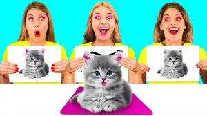 Кто Лучше Нарисует Предмет, Получит Его # Лайфхаки для Родителей от Fun Challenge