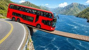 Соревнование «Автомобили против подвесного моста» в BeamNG/Drive