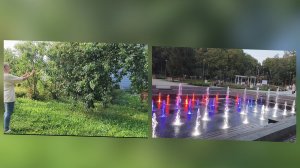 Встреча с подругой на даче 🏡. Что нового в сквере ,,Юность «❗