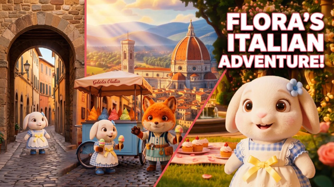 Sylvanian Families  Сезон 1 серия 1: Знакомство Флоры с Флоренцией 