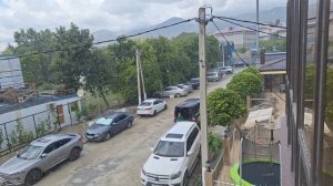 Кабардинка на море дождь,  что твориться на море и на пляже не известно
