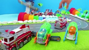 Щенячий патруль Вертолет Пожарная машинка 🚚 Игрушечное видео детям