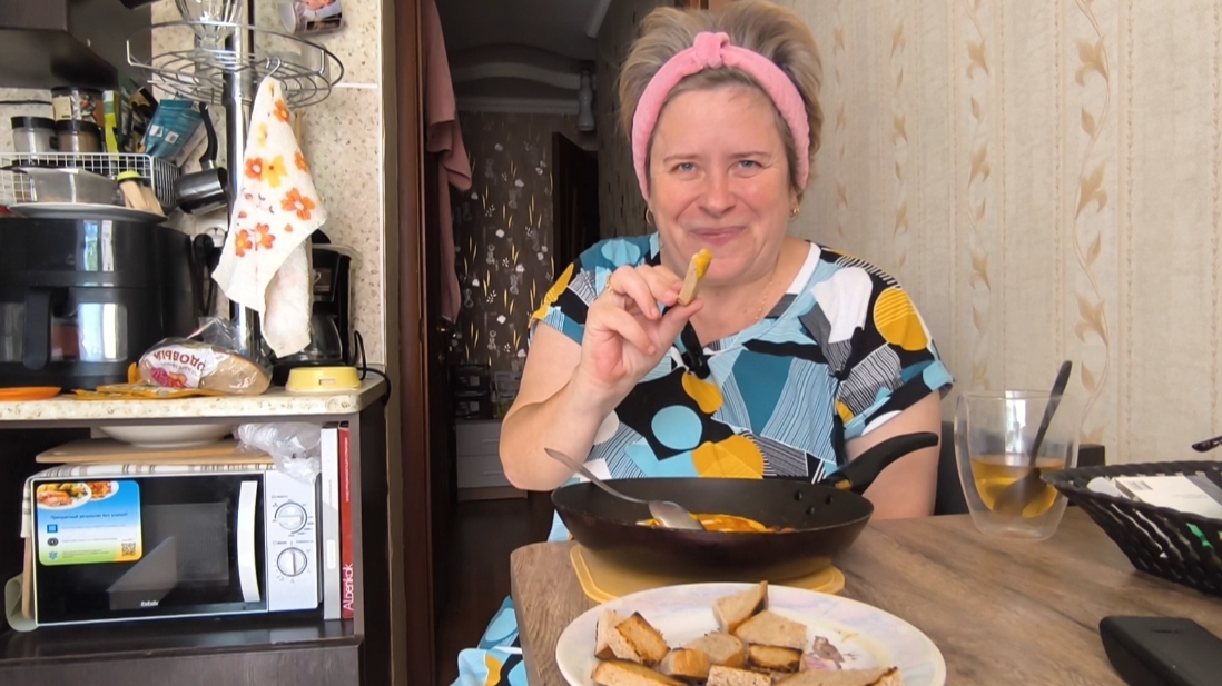 Любашины будни,мукбанг ✅Но очень вкусно 😋 ❗Вырабатываю в себе дисциплину ‼️15.08.26.