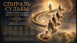 08. Спираль судьбы: почему жизнь разбита на 15-летние уровни? | Katya Nova Community