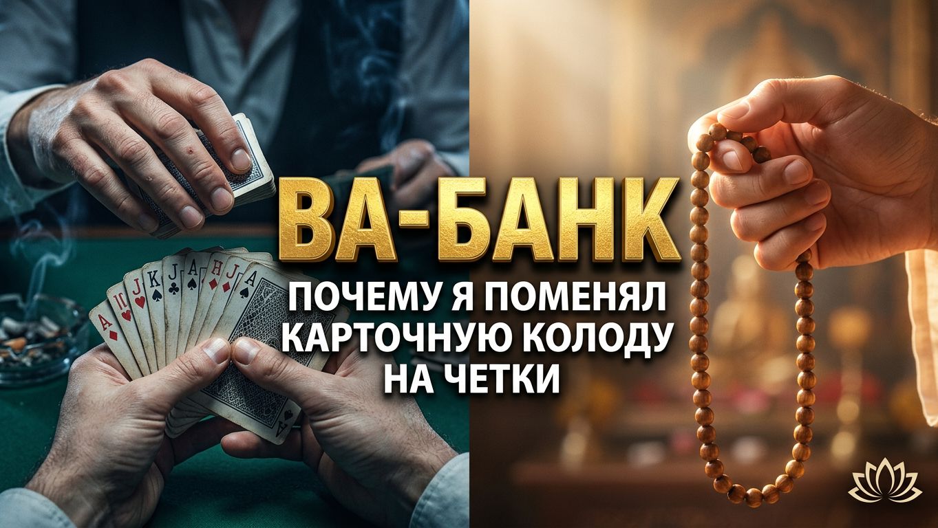 Ва-банк длиною в 20 лет: почему я поменял карточную колоду на чётки. Сиддханта (Вячеслав Чернин)