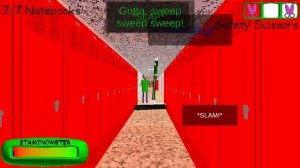 Baldis Basics Classic Remastered - Classic Style - секретная концовка - без комментариев
