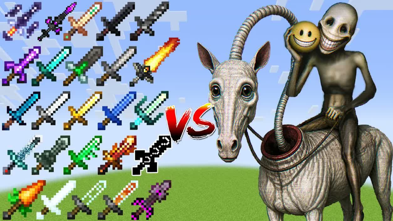 Самые сильные мечи против Верити и Лонг Хорс в хоррор моде ⚔️😱