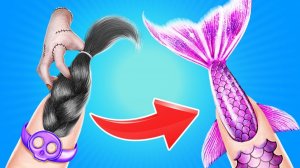 Как стать русалкой! От Уэнсдей Аддамс до популярной русалки!