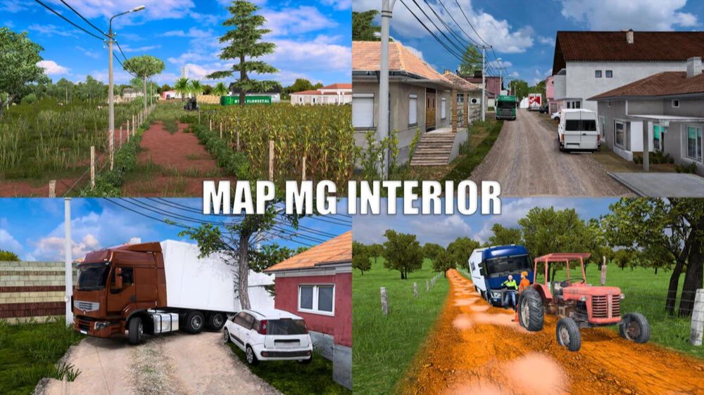 ETS 2 V1.60 MAP MG INTERIOR