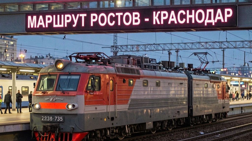 Будни машиниста поезда едем на поезде ЭП1М-735 из Ростова до Краснодара | Часть 05