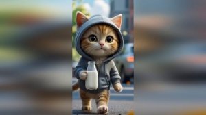 Танец маленькой кошки!!!