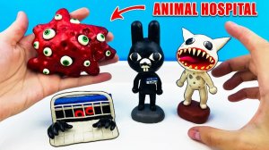 Роблокс Зооклиника — создаю аномалию из пластилина 😱🎮