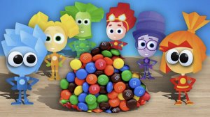 СЮРПРИЗЫ и игрушки - ФИКСИКИ Рисуем Фиксиков и лепим из ПЛАСТИЛИНА - Сборник для детей
