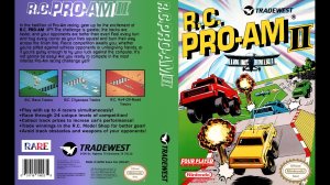 R.C. PRO-AM II. RARE.1992. NES