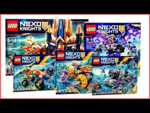 Сборка всех наборов LEGO Nexo Knights 2017