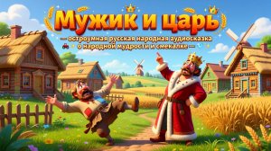 🌾👑✨ Мужик и царь — остроумная русская народная аудиосказка о народной мудрости и смекалке 🚜💎