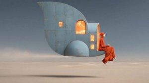 Музыкальныи  клип  Странные сюрреалистические сцены Полет Созданныи  искусственным интеллектом.mp4