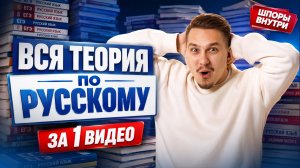 ВСЯ теория по русскому языку перед 11 классом | Повторяем базу ЕГЭ | Александр Долгих