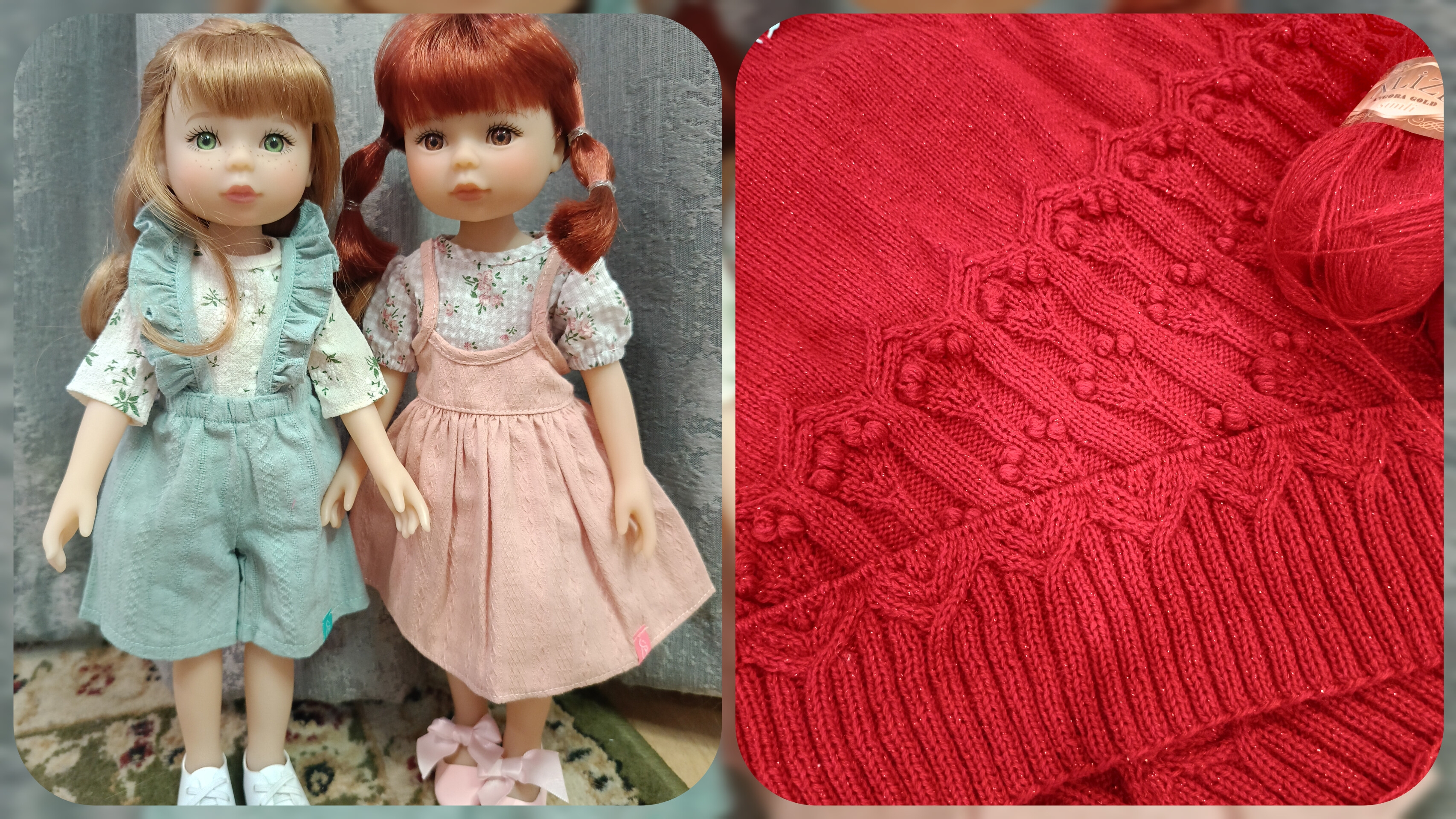 В планах довязать долговяз 🧶Новенькая девочка Дороти от Ruby Red😍