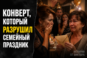 На юбилее сына соседка раскрыла тайну сорока лет