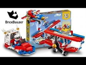 LEGO Creator: Самолет для трюков 31076 — Сборка конструктора