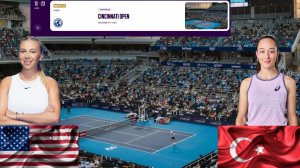 15/08/26 ⏰18:00 (9) 🇺🇸Аманда Анисимова - 🇹🇷Зейнеп Сонмез/🏆WTA1000 🇺🇸Цинциннати. 2-й круг