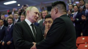 Послание в Пхеньян: Путин поздравил Ким Чен Ына с Днем освобождения Кореи