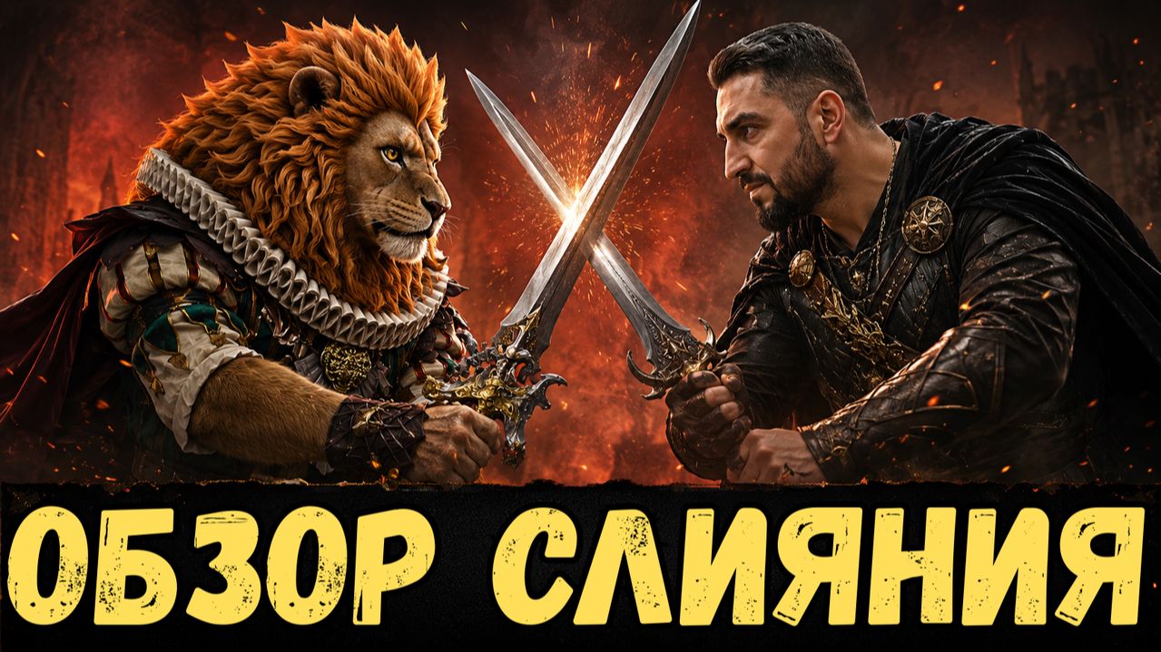 ТРУСЛИВЫЙ ЛЕВ - ПОЛНЫЙ ОБЗОР НОВОГО СМЕШАННОГО СЛИЯНИЯ (ПЕРЕЗАЛИВ)! RAID SHADOW LEGENDS! #raid