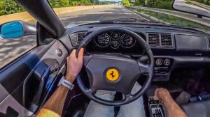 Ferrari 355 Spider POV DRIVE в 4К!
