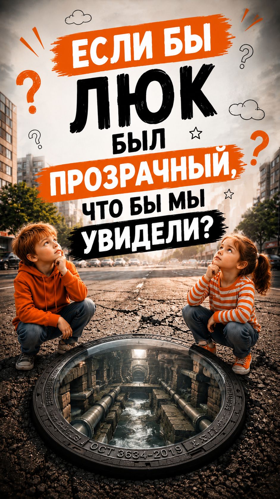 Если бы люк был прозрачным — что бы мы увидели? 👀 Отвечают дети!