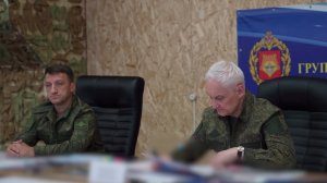 Белоусов проверил выполнение боевых задач группировкой «Восток» в зоне СВО