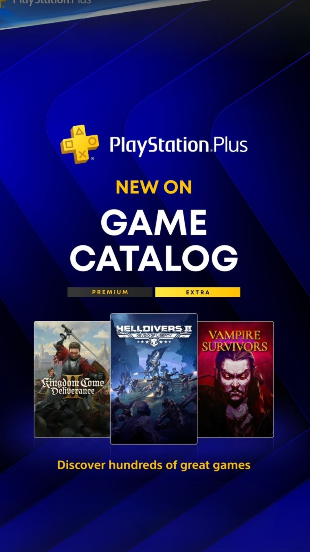 Новые игры в каталоге PS Plus Extra и Deluxe  Август helldivers2 metroexodus donatgames psplus