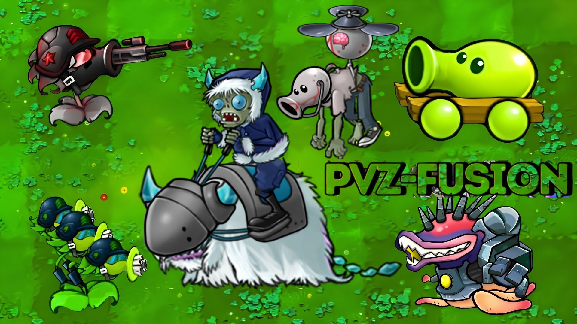 Растения против Зомби Fusion PVZ Plants Vs Zombies ПвЗ битва прохождение топ Гаргантюар