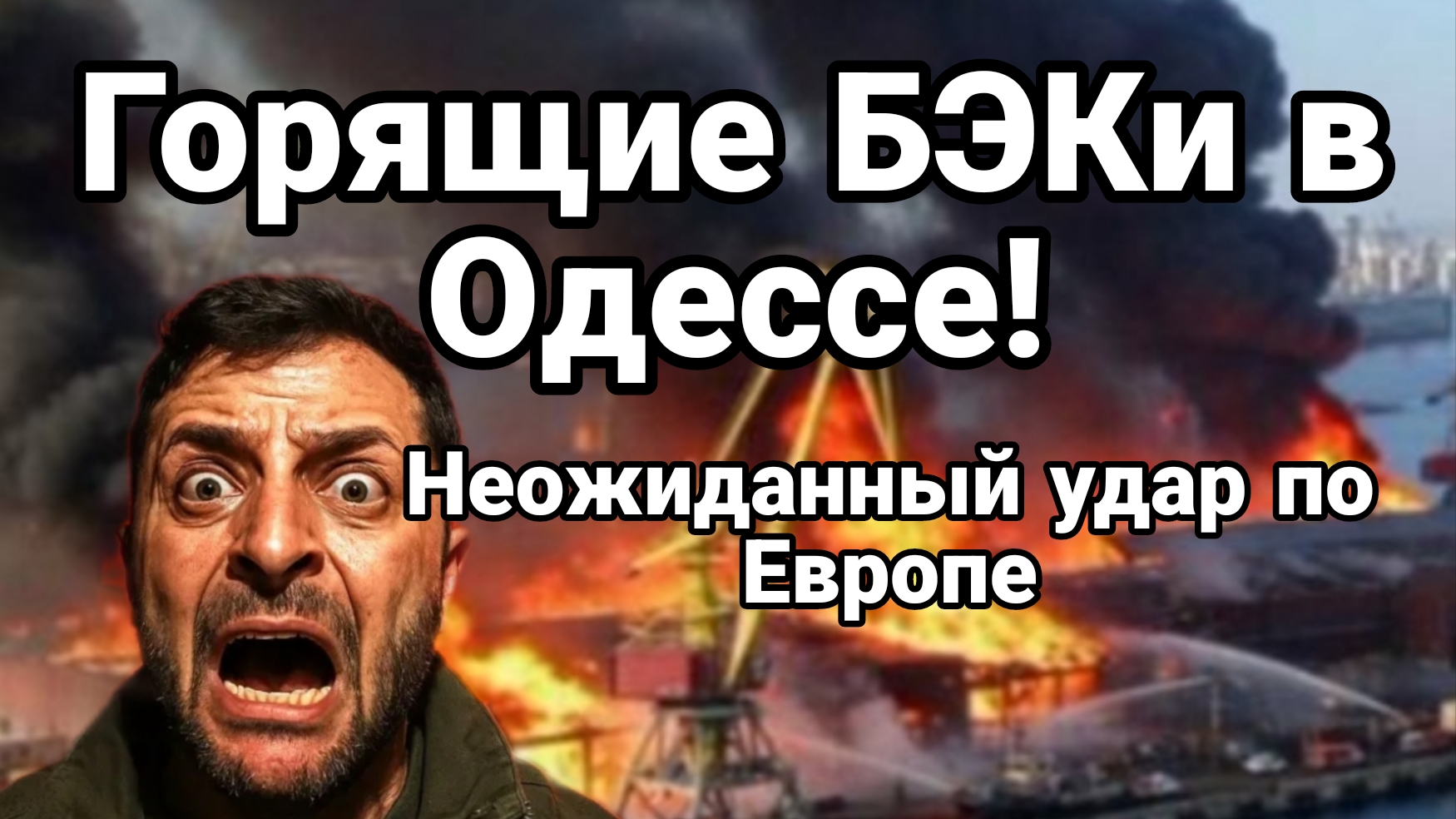 НЕОЖИДАННЫЙ УДАР ПО ЕВРОПЕ! ГОРЯЩИЕ БЭКИ В ОДЕССЕ