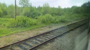 Прибытие на станцию Лесные Поляны пригородного поезда Светлополянск - Яр, Лето 2026 год