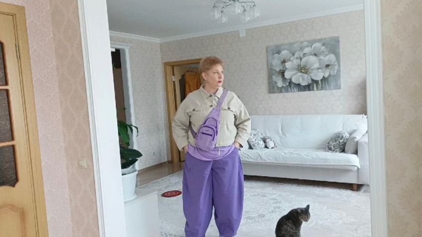 НАРЯД ДНЯ СИРЕНЕВЫЙ. ОПЯТЬ ШЬЮ. ПОВЕЗЛО!