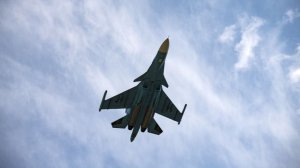 Су-34 уничтожил склад беспилотников боевиков ВСУ. Лучшее видео из зоны СВО