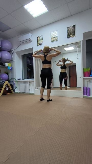 ТАБАТА с гантелями и утяжелителями