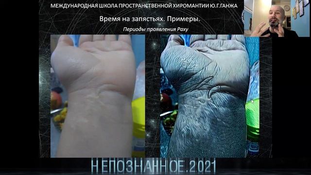 Время на отпечатках пальцев. Восприятие ладони в Лабиринте Времени | Юрий Ганжа