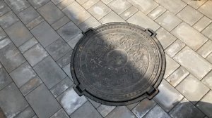 Установка канализационного люка