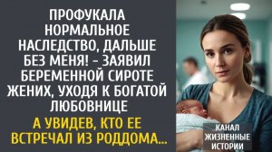 Истории из жизни Профукала нормальное наследство! - заявил беременной сироте жених, уходя к богатой…