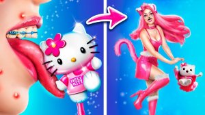 Из ботанши в Hello Kitty! Используем гаджеты из Tik Tok!