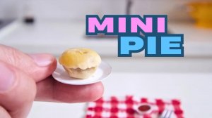 Миниатюрный мясной пирог: готовим на крошечной кухне