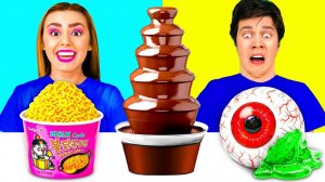 Шоколадный Фонтан Челлендж # Съедобная Битва c Ideas4Fun Challenge