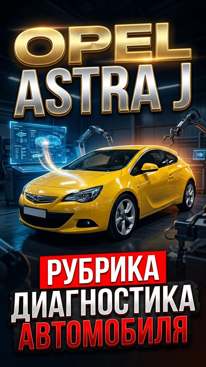 Рубрика - диагностика автомобиля 🛠️ - Opel Astra J