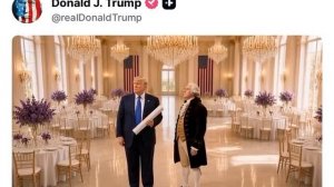 🤣Трамп опубликовал сгенерированный ИИ ролик с собой и Джорджем Вашингтоном